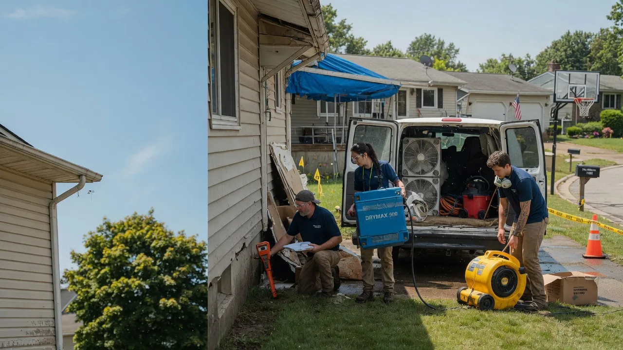 Ceiling Leak Cleanup in Cassville, WI near me